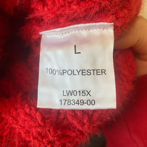 Cupcake Clothing Ltd red crop sweater - Picture 4 of 4